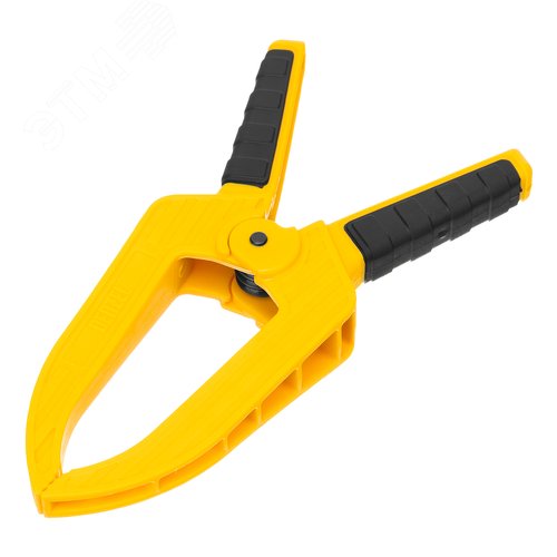 Изображение товара Струбцина клещеобразная, удлиненная 50 х 80 мм двухкомпонентные рукоятки (шт)