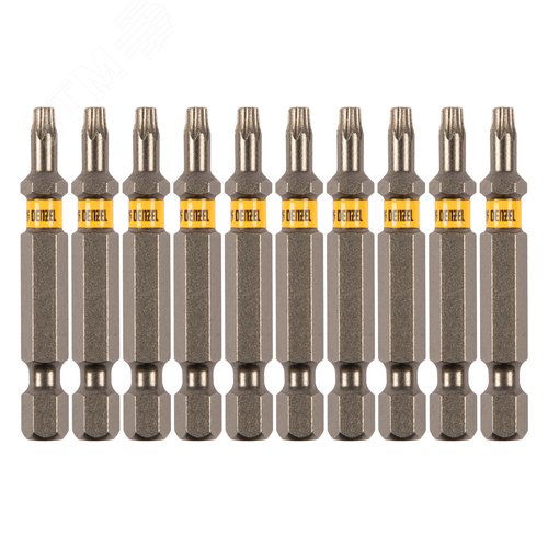 Изображение товара Набор бит TORX 15х50, сталь S2, шестигранный профиль, 10 шт. (набор)