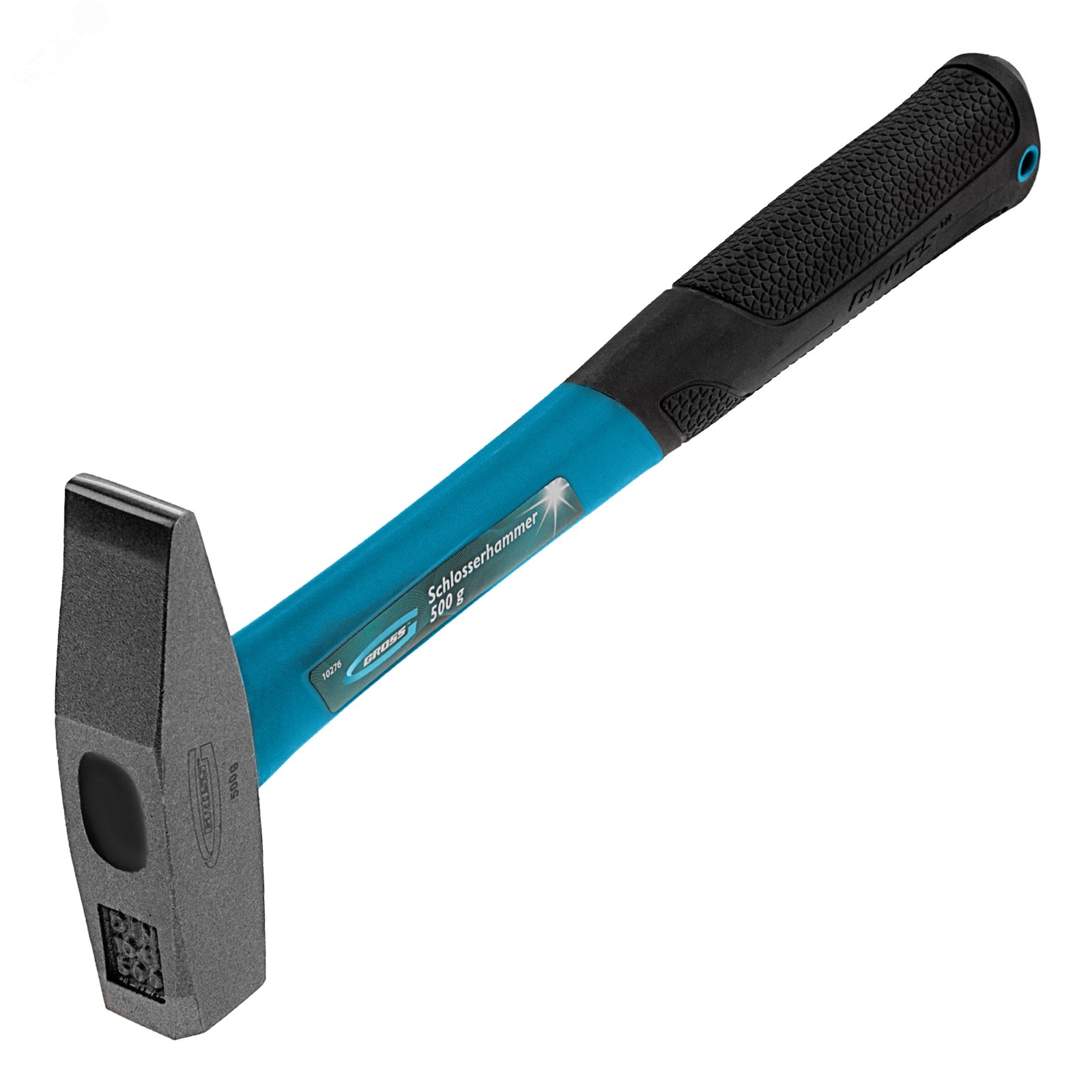 Изображение товара Слесарный молоток GROSS 10276 500 г квадратный боек для профессиональных работ