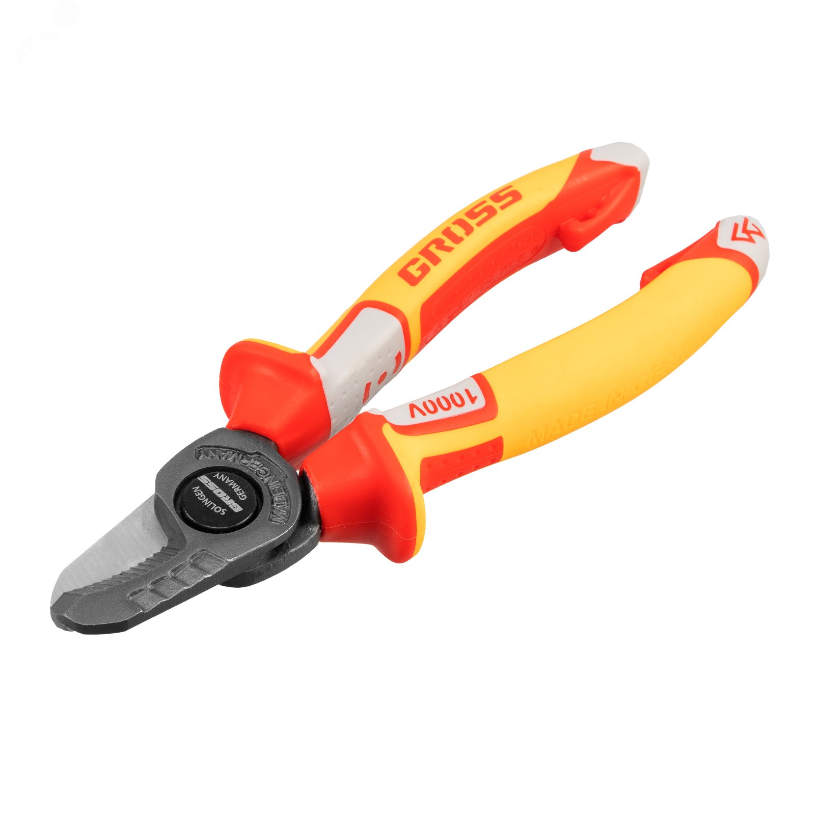 Изображение товара Кабелерез, диэлектрические рукоятки до 1000 В, трехкомпонентные рукоятки, 160 мм (шт)