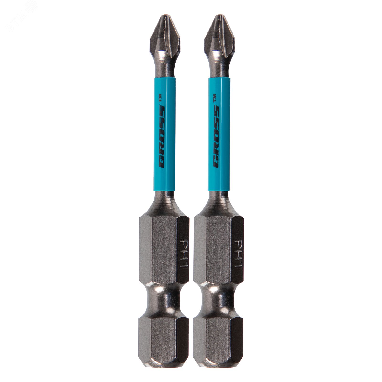 Изображение товара Набор торсионных бит PH1x50 мм, для ударных шуруповертов, 2 шт.