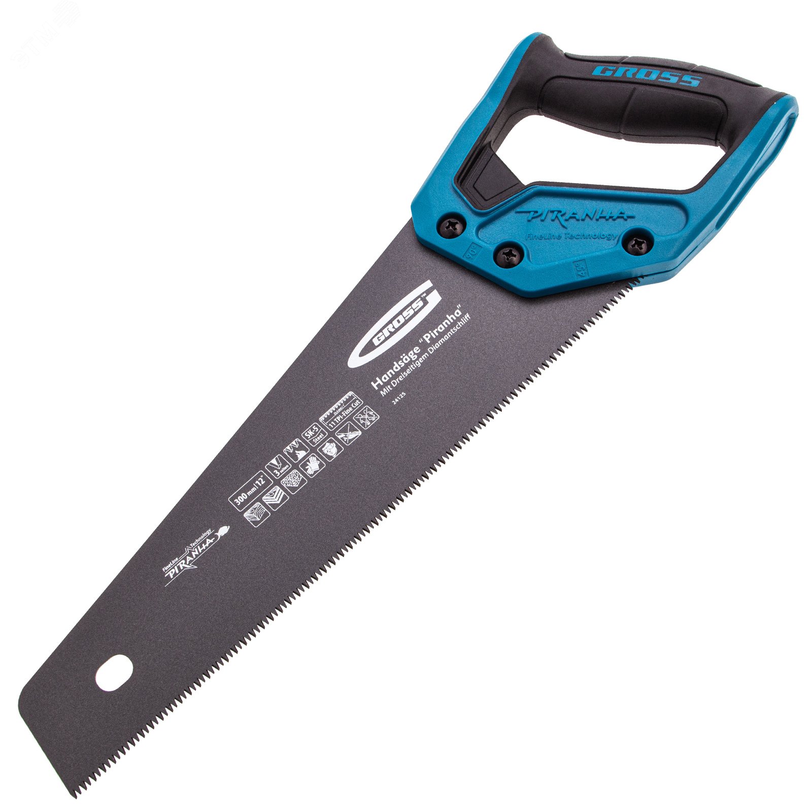 Изображение товара Ножовка по дереву PIRANHA 300 мм 11 TPI с тефл. покрытием и 2-комп. рукояткой