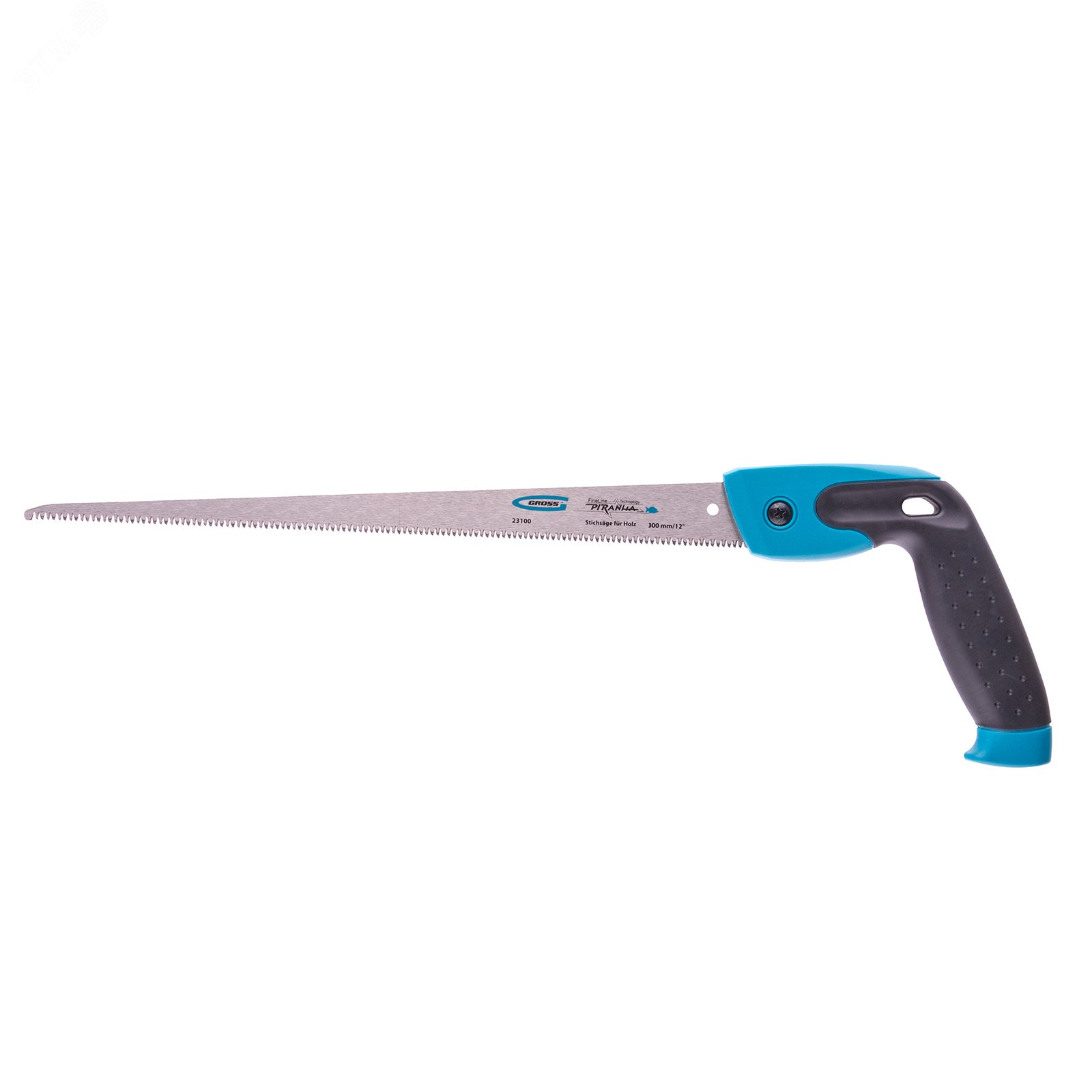 Изображение товара Выкружная ножовка по дереву PIRANHA GROSS 23100 300 мм с каленым зубом 3D