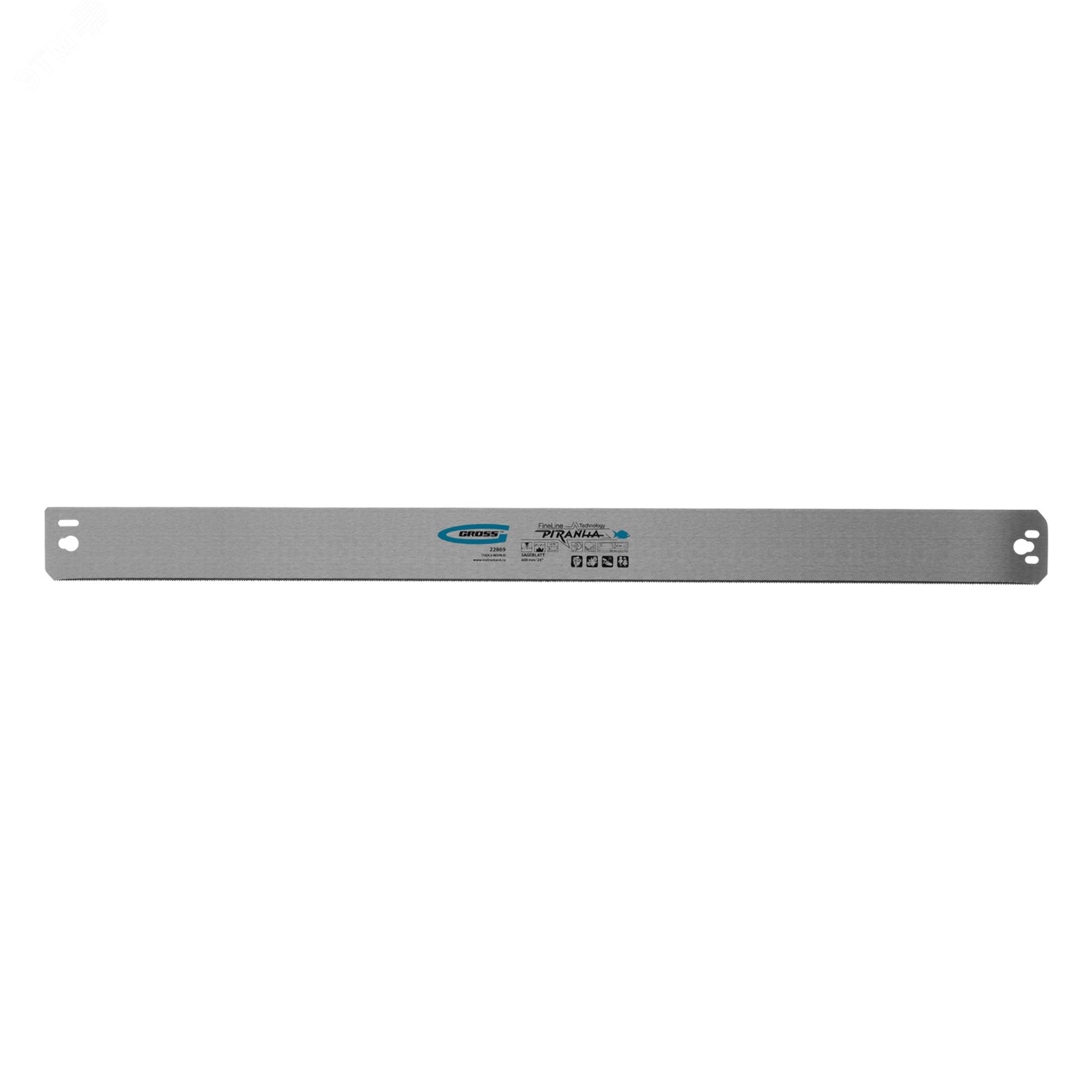 Изображение товара Пильное полотно Gross PIRANHA 22869 600 мм каленый зуб 18 TPI