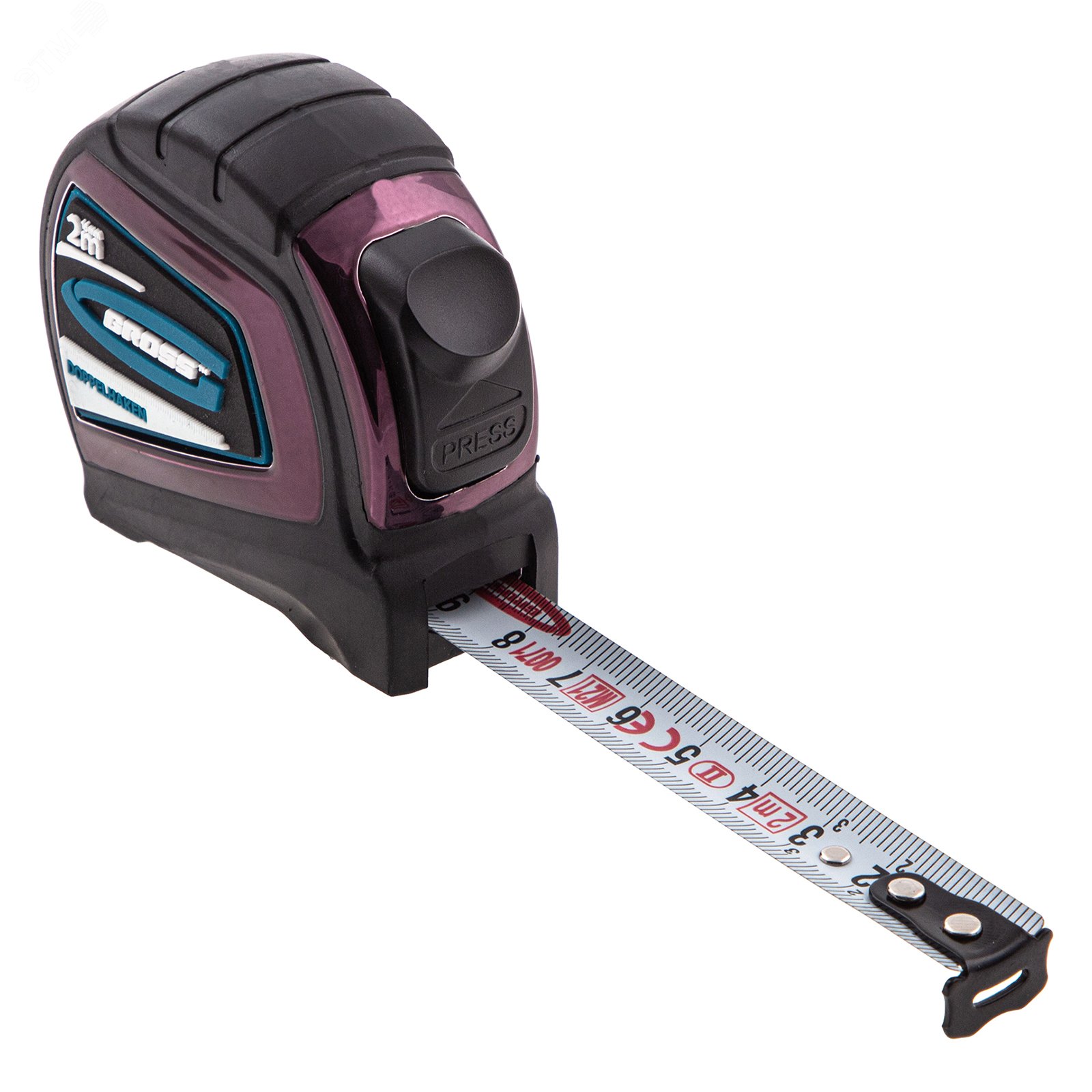 Изображение товара Рулетка Gross Doppelhaken 31121 2 м x 16 мм с автоматическим зацепом