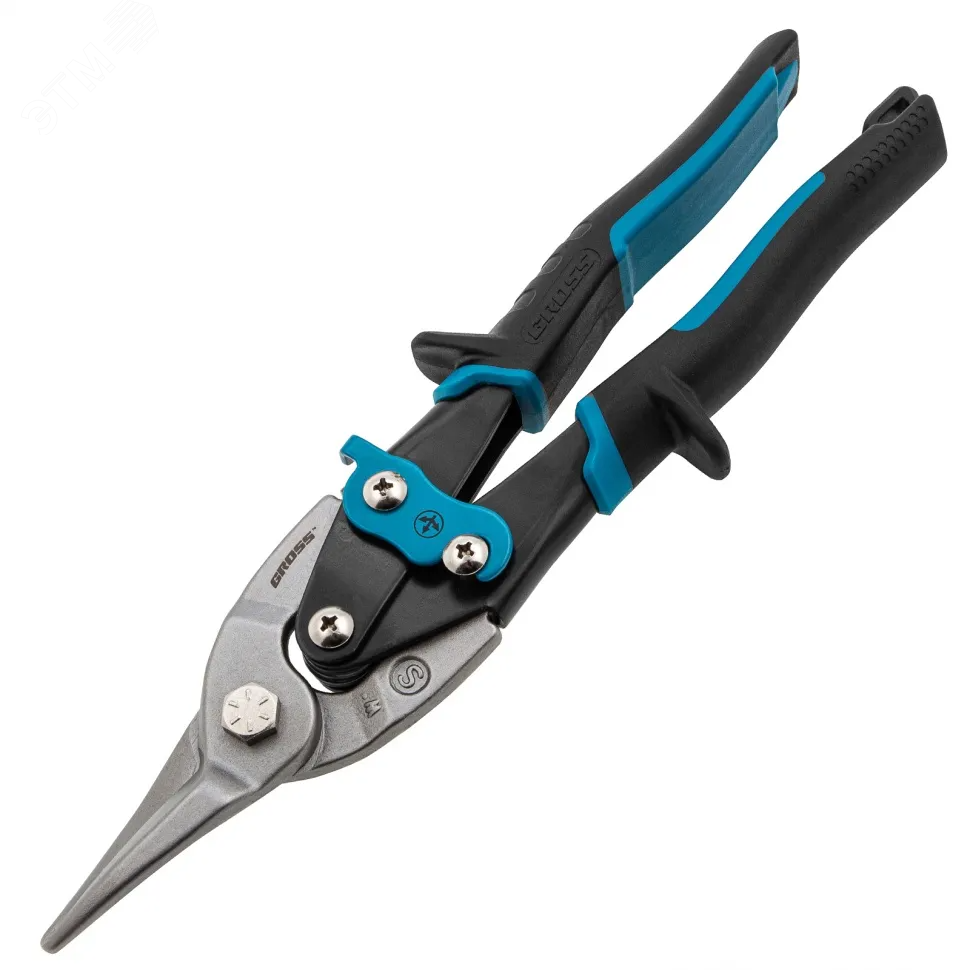 Изображение товара Профессиональные ножницы по металлу PIRANHA 250 мм с двойным рычагом