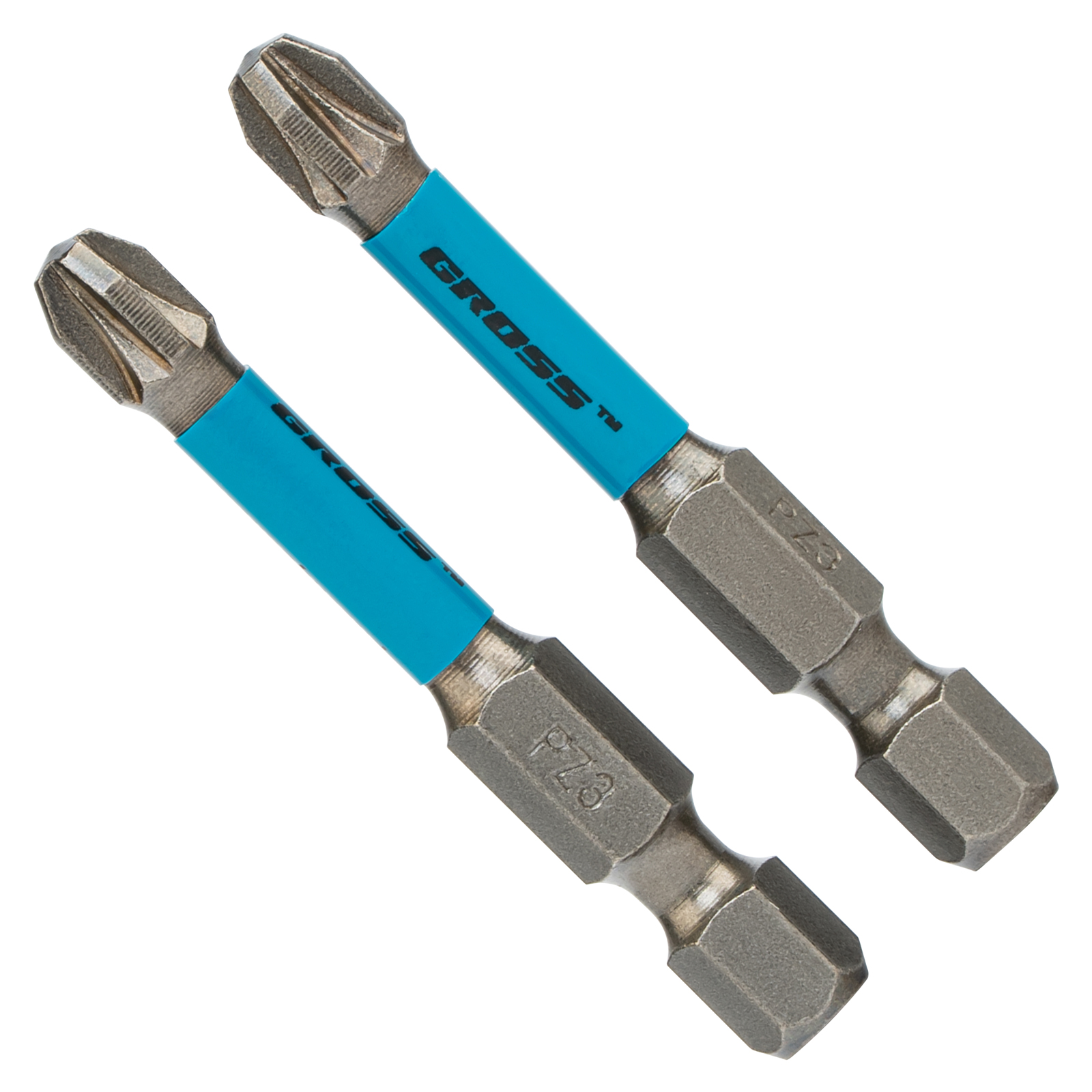 Набор бит торсионных PZ3x50 мм, для ударных шуруповертов, 2 шт.