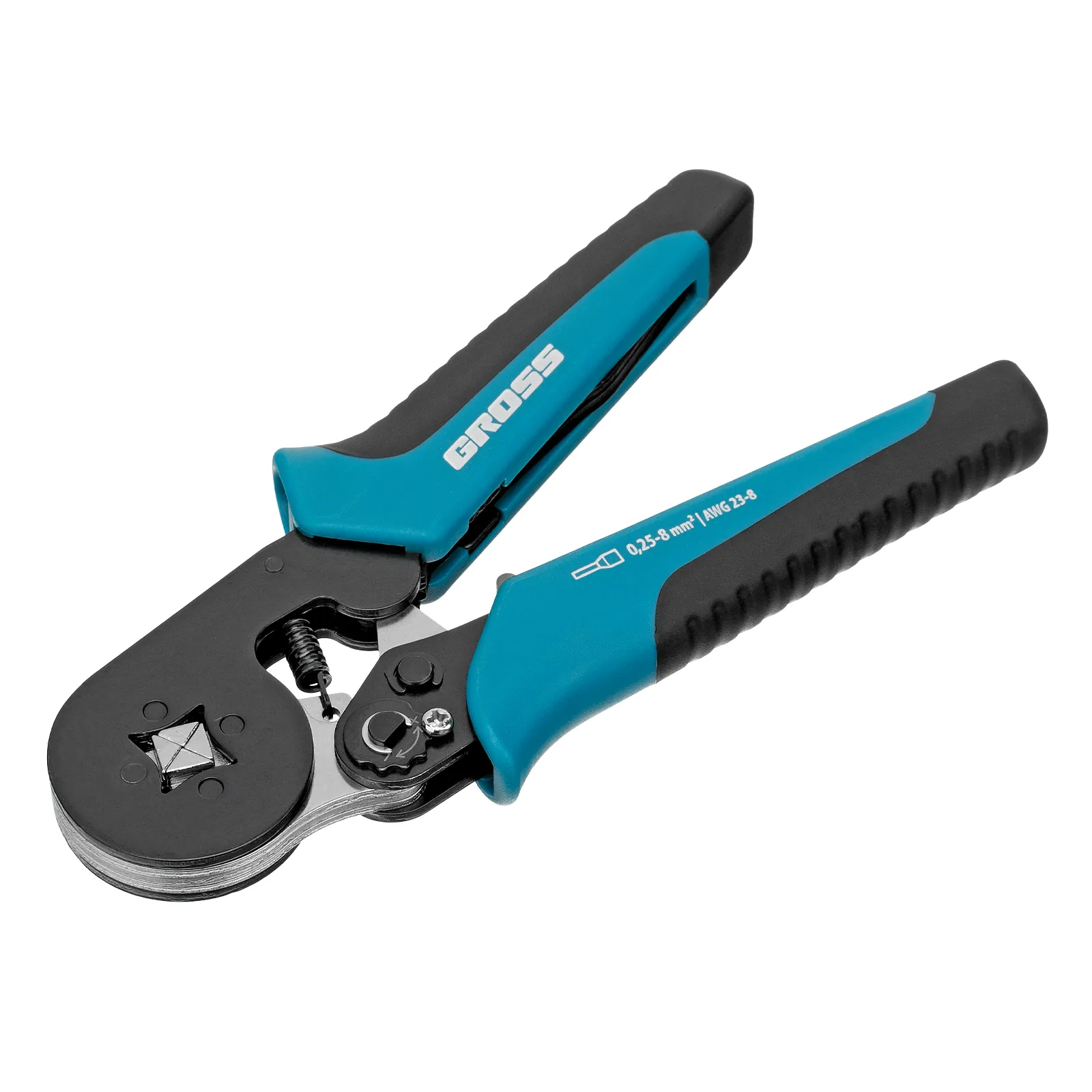 Клещи (пресс-клещи) для обжима наконечников электропроводов с сечением 0,25-8 мм2