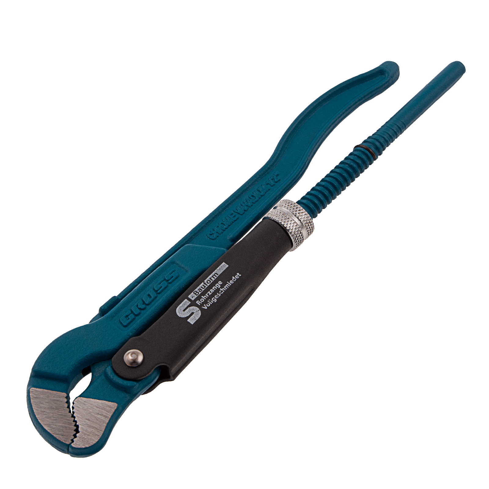 Ключ трубный рычажный, №0, 0,5', цельнокованый, CrV, тип - 'S'