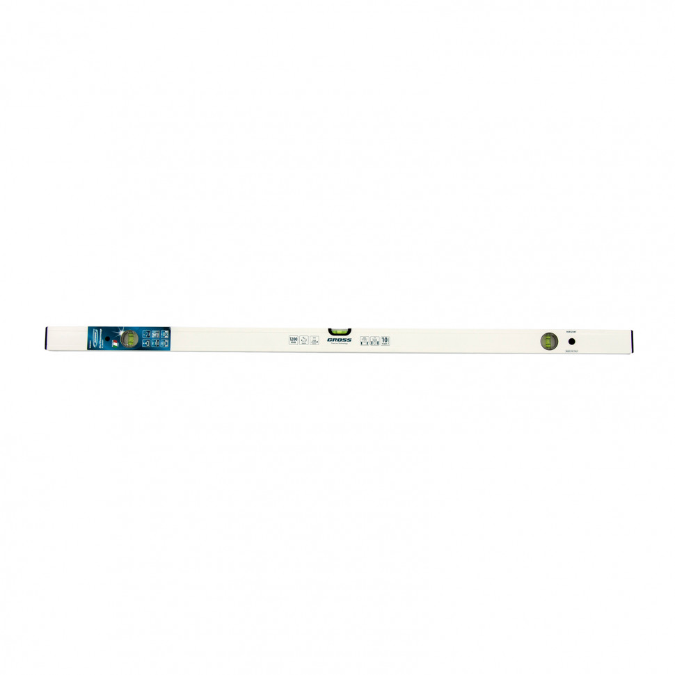 Уровень алюминиевый, 1200 мм, фрезерованный, 3 глазка, магнитный