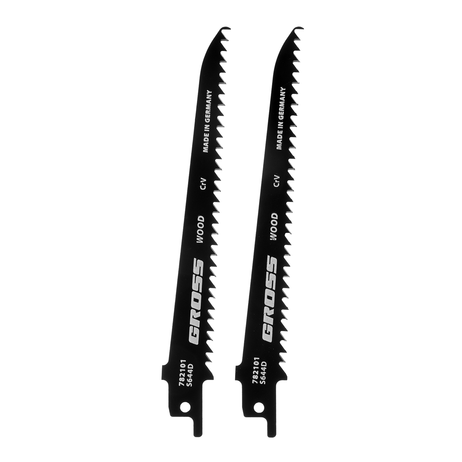 Полотна по дереву для сабельной пилы 4011 - S644D, 130 x 4,2 мм, фигур. рез, 2 шт