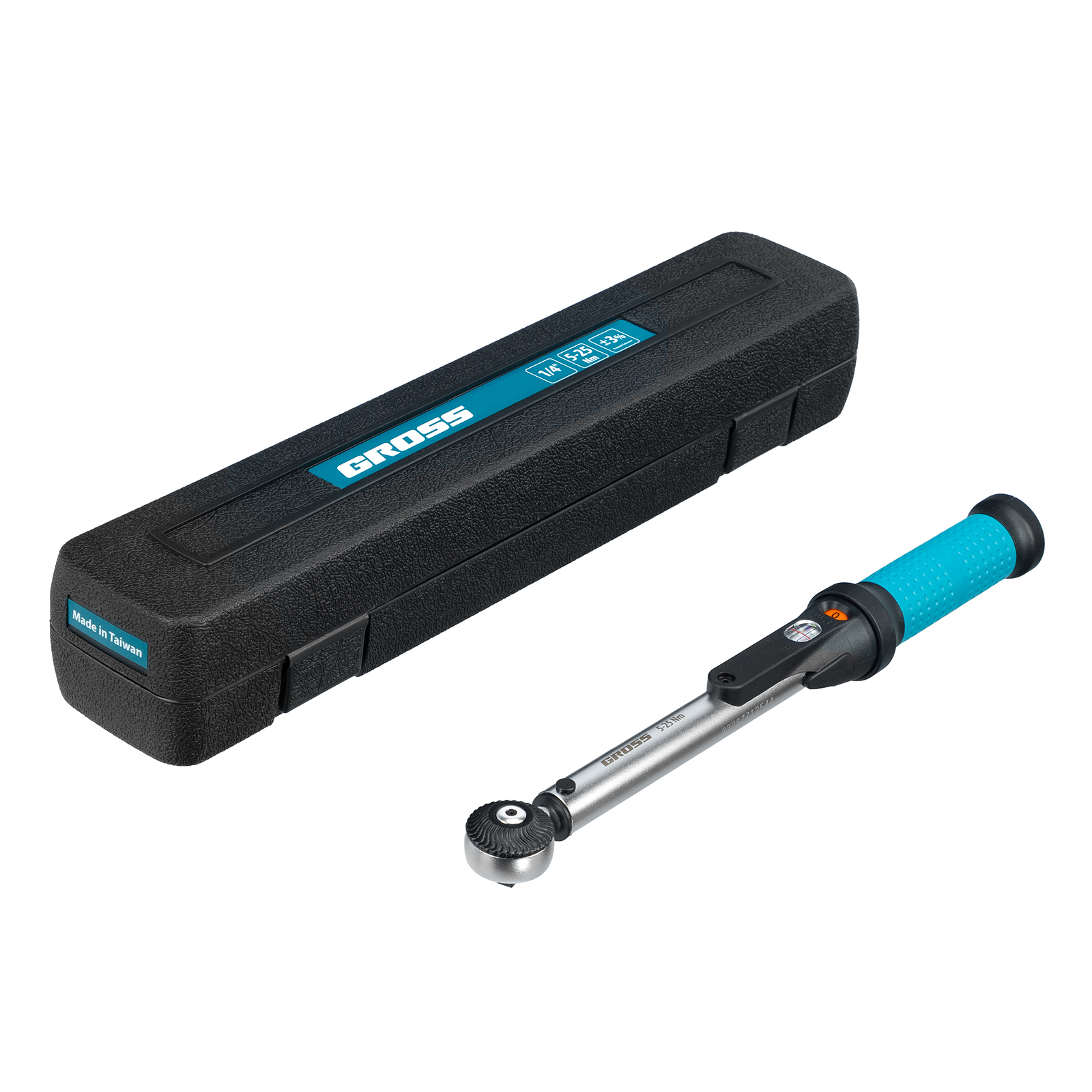 Ключ динамометрический, 5-25 Нм, 1/4', CrV