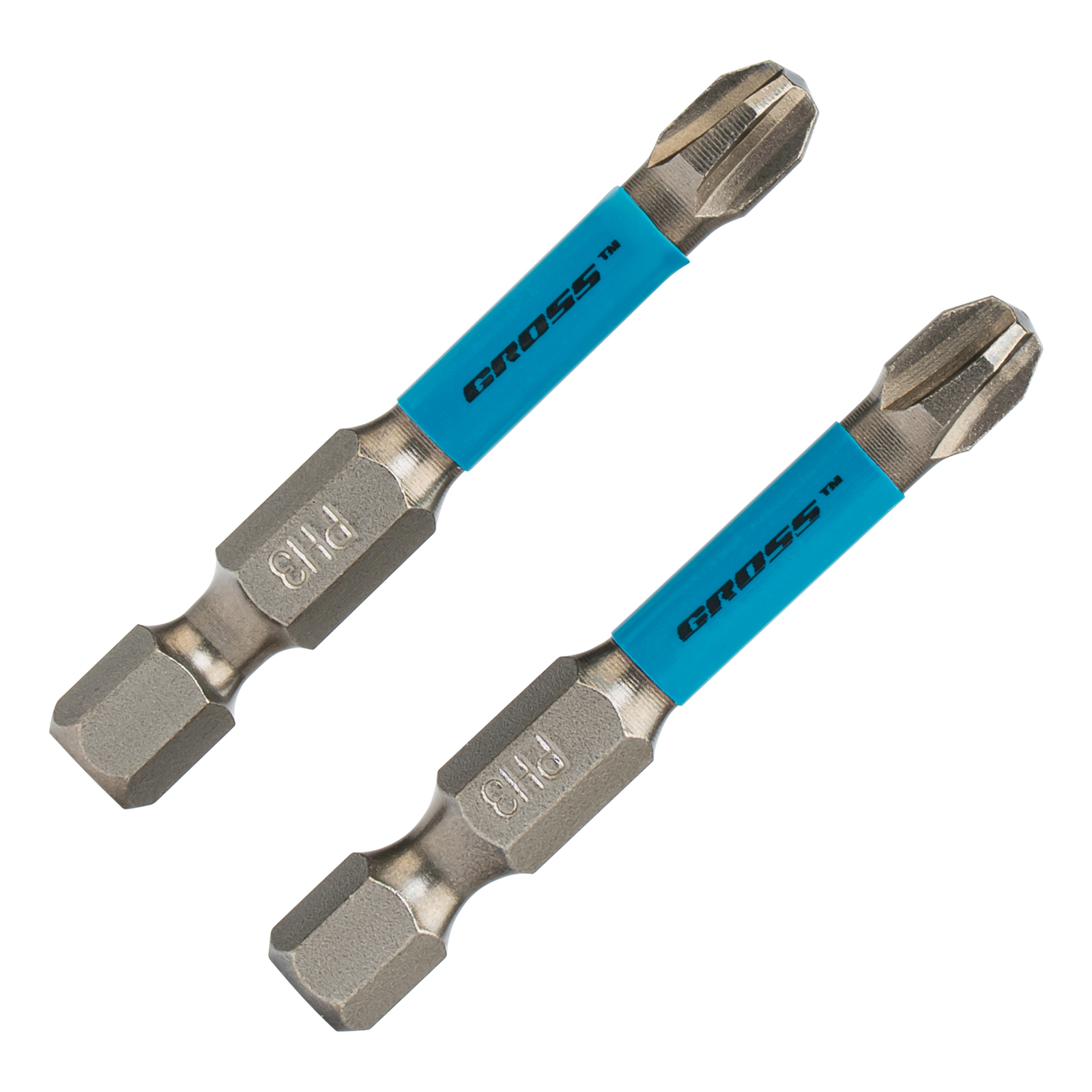 Набор бит торсионных PH3x50 мм, для ударных шуруповертов, 2 шт.