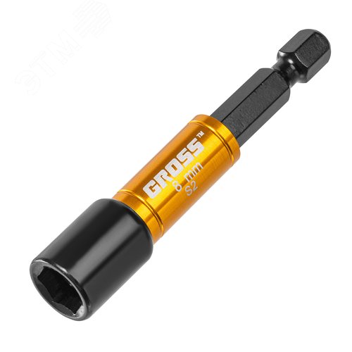 Изображение товара Бита с торцевой головкой, магнит, Nut-Driver, 8 мм, S3 (шт)