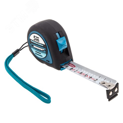 Изображение товара Рулетка 'Ergonomisch', 5 м x 25 мм, магнитный обрезиненный зацеп (шт)