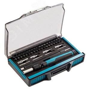 Отвертка-реверс для точн. раб., 48 пред., PH + PZ + SL + HEX + Torx + TT, CrMo, 2к рукоятка - фото 2