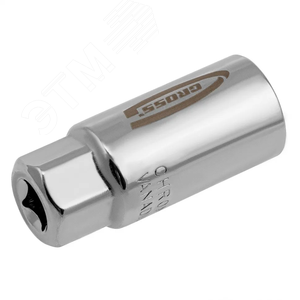 Головка торцевая многоразмерная CrV (6-21мм) под квадрат 3/8 , CrV, хромир. - фото 3