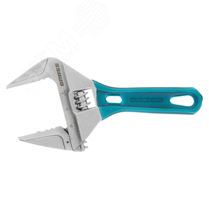 Ключ разводной, 120 мм,CrV, укороченная ручка - фото 3