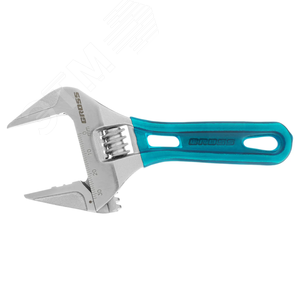 Ключ разводной, 140 мм,CrV, укороченная ручка - фото 3