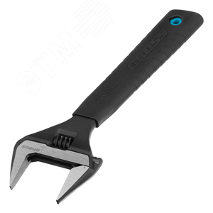 Изображение товара Ключ разводной, 200 мм,CrV, тонкие губки, защитные насадки (шт)