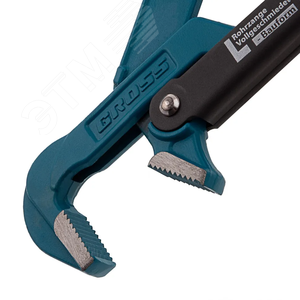 Ключ трубный рычажный, №2, 1,5 , цельнокованый, CrV, тип -  L - фото 3