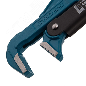 Ключ трубный рычажный, №3, 2 , цельнокованый, CrV, тип -  L - фото 3