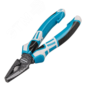 Изображение товара Плоскогубцы комбинированные 165 мм, трехкомпонентные рукоятки (шт)