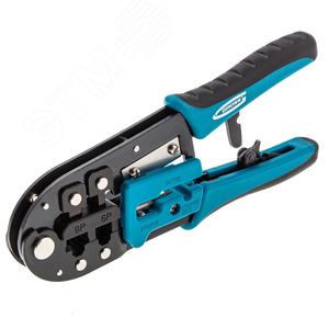 Изображение товара Клещи для обжима телефонных и компьютерных клемм RJ45, 8P и RJ11/12, 6P (шт)