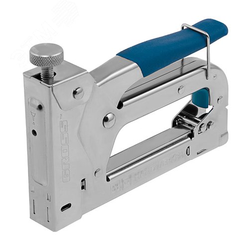 Изображение товара Степлер мебельный регулируемый (Handwerker), стальной корпус, тип скобы 53, 4-14 мм (шт)