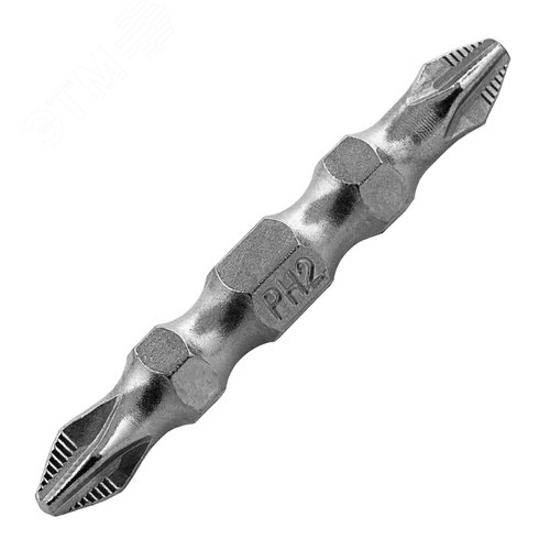 Изображение товара Набор бит двухстор., PH2-PH2х45мм, сталь S2, 10шт. (шт)