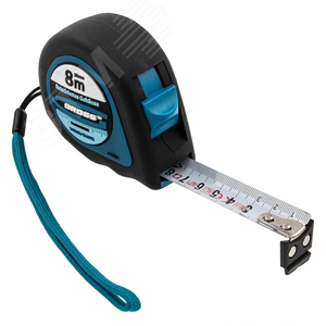 Рулетка  Ergonomisch , 8 м x 25 мм, магнитный обрезиненный зацеп - фото 1
