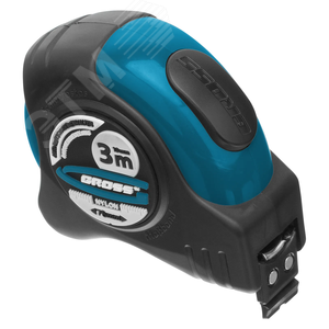 Рулетка  Schlagfest , 3 м x 19 мм, магн. обрез зацеп, двухст. шкала, нейлон покр. автоматич - фото 3