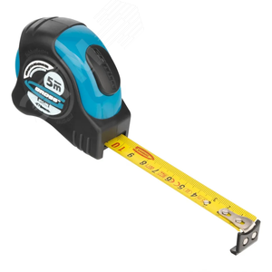 Рулетка  Schlagfest , 5 м x 19 мм, магн. обрез зацеп, двухст. шкала, нейлон покр. автоматич - фото 3
