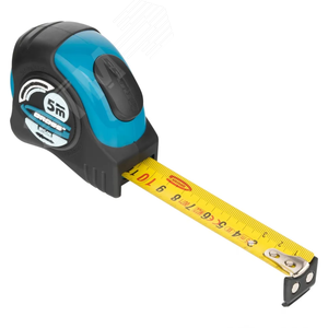 Рулетка  Schlagfest , 5 м x 25 мм, магн. обрез зацеп, двухст. шкала, нейлон покр. автоматич - фото 3