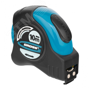 Рулетка  Schlagfest ,10 м x 25 мм, магн. обрез зацеп, двухст. шкала, автоматич. фиксация - фото 1