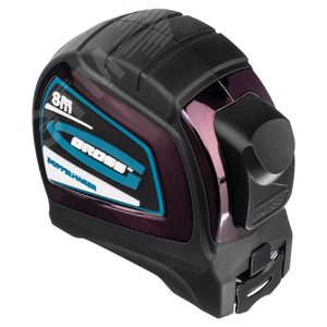 Изображение товара Рулетка Doppelhaken , 8 м x 25 мм, двухсторонний зацеп, нейлон, двуст. шкала, автоматич (шт)