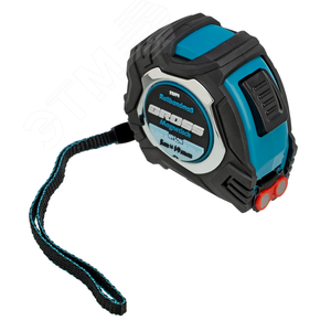 Изображение товара Рулетка Magnetisch, 5м х 19мм, обрезин. корпус,автоматич. фиксация, нейлон. покр.,магн.зацеп (шт)