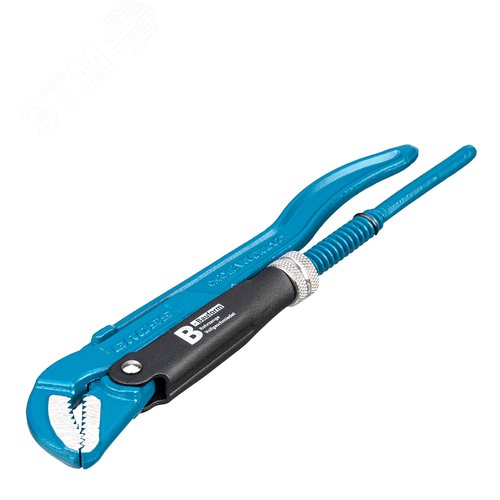 Изображение товара Ключ трубный рычажный, №0, 0.5', цельнокованый, CrV, тип 'B' (шт)