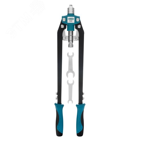 Изображение товара Заклепочник двуручный усиленный 520 мм, удлин.рукоятки, для заклепок 3,2-4,0-4,8-6,0-6,5 (шт)