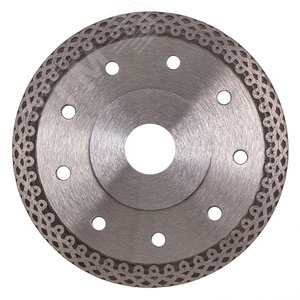 Диск алмазный ф125х22,2мм, тонкий, сплошной (Jaguar), мокрое резание - фото 2