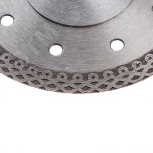 Диск алмазный ф125х22,2мм, тонкий, сплошной (Jaguar), мокрое резание - фото 3