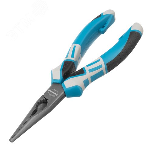 Изображение товара Длинногубцы прямые 170 мм, трехкомпонентные рукоятки (шт)