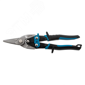 Ножницы по металлу  PIRANHA ,250мм,прямой рез,сталь-CrMo,двухкомп.рукоятки - фото 2