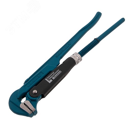 Изображение товара Ключ трубный рычажный, №0, 3/4', цельнокованый, CrV, тип - 'L' (шт)