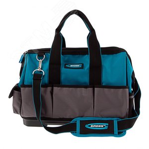 Сумка для инструмента Handwerker, 26 карманов, пластик. дно, наплечный ремень, 400х225х310мм - фото 2