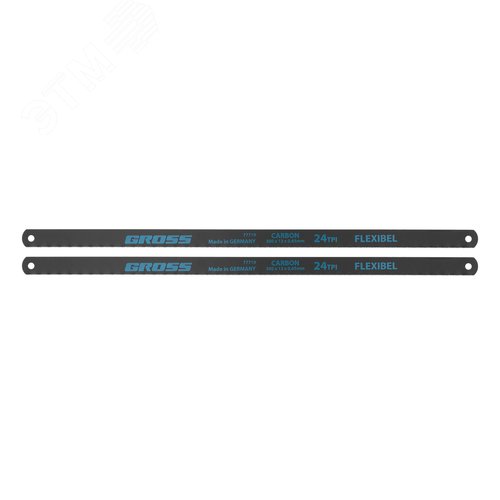 Изображение товара Полотна для ножовки по металлу, 300 мм, 24TPI, Carbon, 2 шт. (шт)
