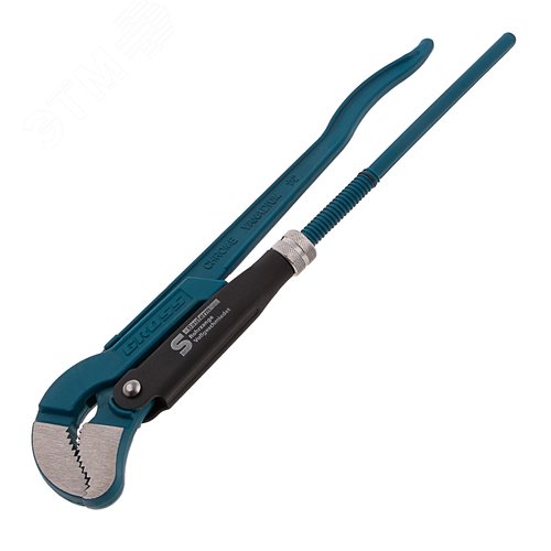 Изображение товара Ключ трубный рычажный, №2, 1,5, цельнокованый, CrV, тип - S (шт)