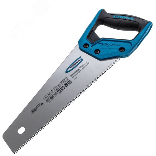 Изображение товара Ножовка по дереву 'PIRANHA', 300 мм, 7 TPI, 3D-зуб, 2-х комп. рук-ка (шт)