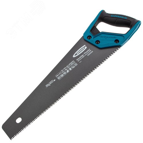 Изображение товара Ножовка по дереву 'PIRANHA', 400 мм, 7 TPI, 3D-зуб, тефл. покр.полотна, 2-х комп. рук-ка (шт)