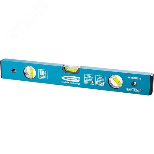 Изображение товара Уровень алюминиевый усиленный, 1500 мм, 3 глазка (шт)